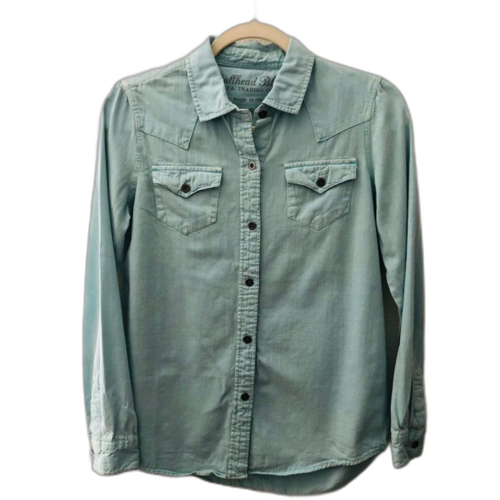 Bullhead Blue Denim Buttondown - Small